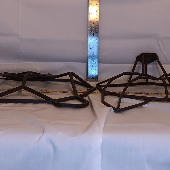 Geometric Bear and Fox Wall Art - Picture 2 of 3